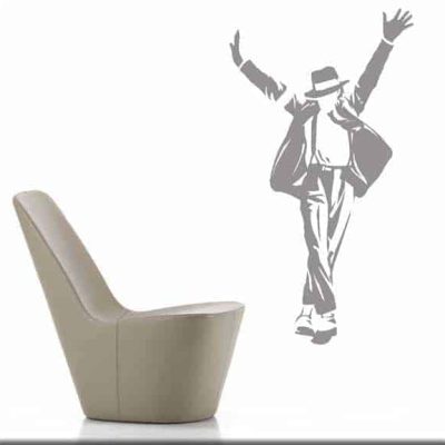 adesivo murale sticker Michael Jackson