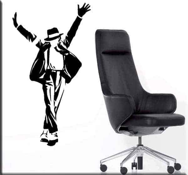 adesivo da parete Michael Jackson