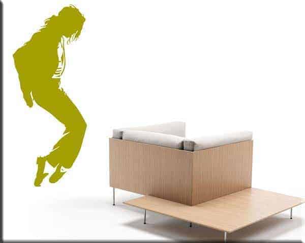 decorazione murale Michael Jackson