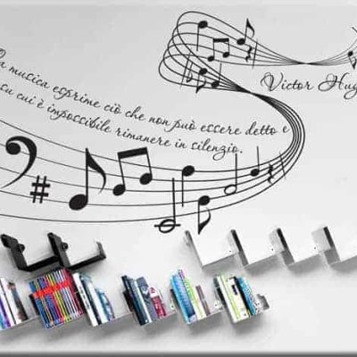 ADESIVO MURALE FRASE VICTOR HUGO