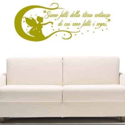 adesivo murale frase William Shakespeare