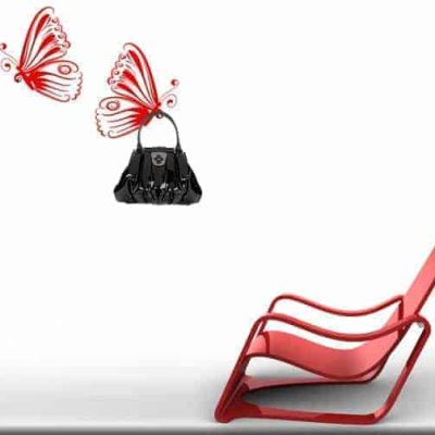 decorazioni adesive adesivi murali appendiabiti farfalle