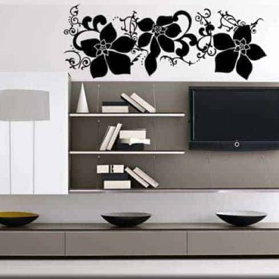 wall art adesivi murali arredi fiori