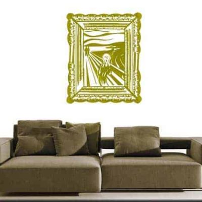decorazione adesiva quadro l'Urlo di Munch