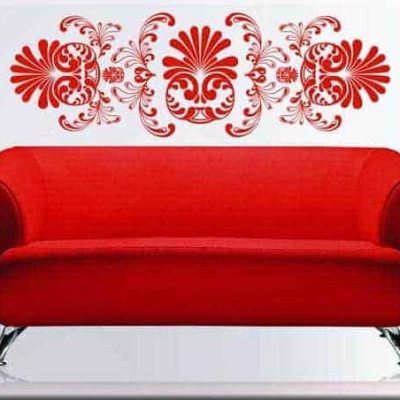 decorazioni adesive murali floreali