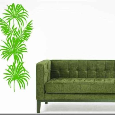 adesivo murale pianta