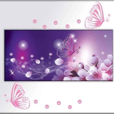 quadro adesivi murali farfalle