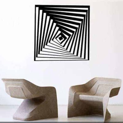 adesivo murale arte moderna