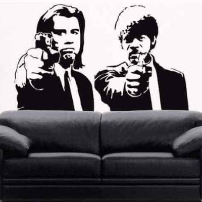 Adesivi da parete Pulp Fiction cinema