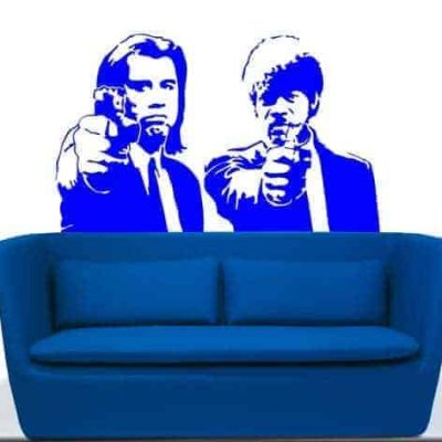Adesivi murali Pulp Fiction cinema