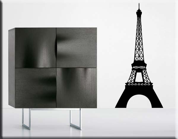 adesivo da parete torre Eiffel
