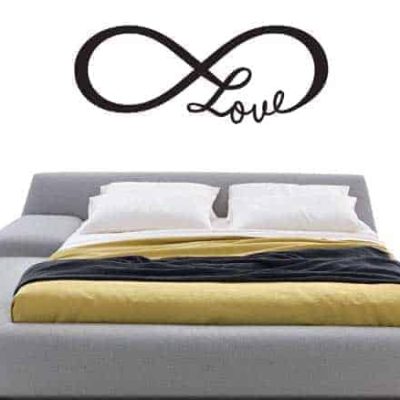 adesivo murale love infinito