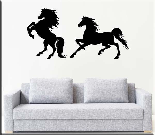 Wall stickers decorazioni murali cavalli