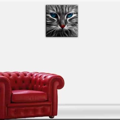 quadro moderno stampa gatto