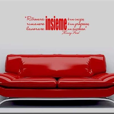 wall stickers citazione Henry Ford