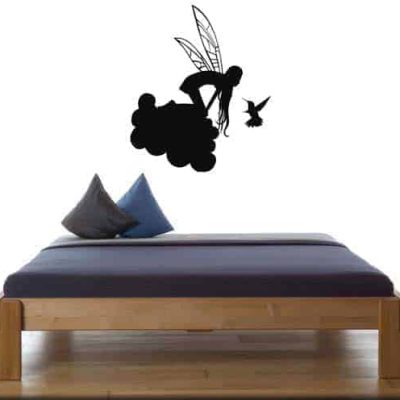 adesivi da parete fata fantasy