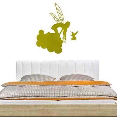 decorazioni adesive murali fata fantasy