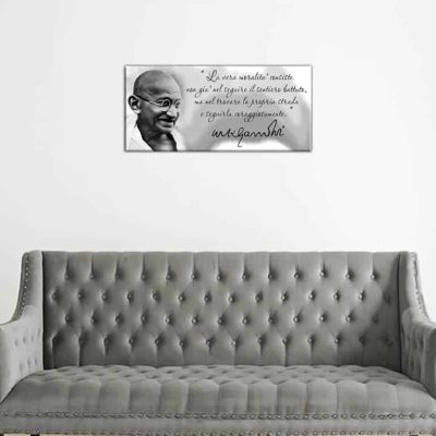 quadro moderno Gandhi