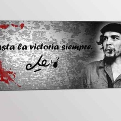 Quadro moderno frase Che Guevara