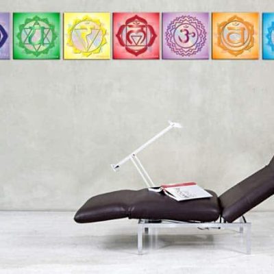 quadri moderni sette chakras