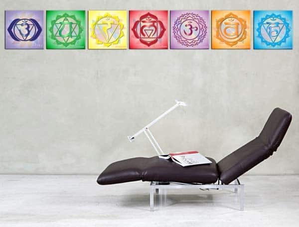 quadri moderni sette chakras