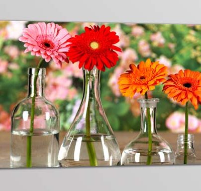 quadro moderno fiori stampa tela