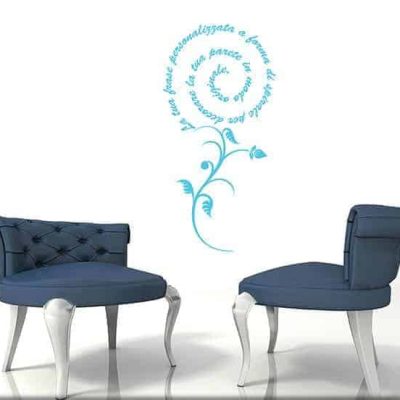 wall stickers frase personalizzata