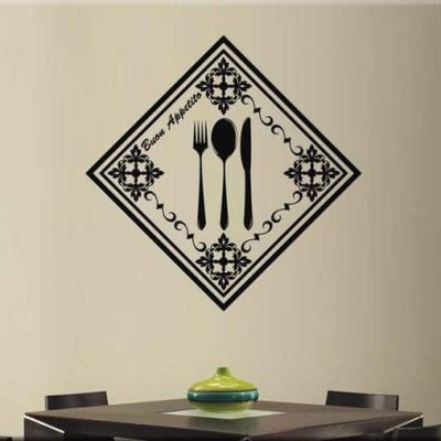 Adesivi murali cucina buon appetito