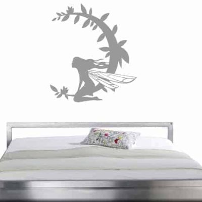 decorazione murale adesiva fata fantasy