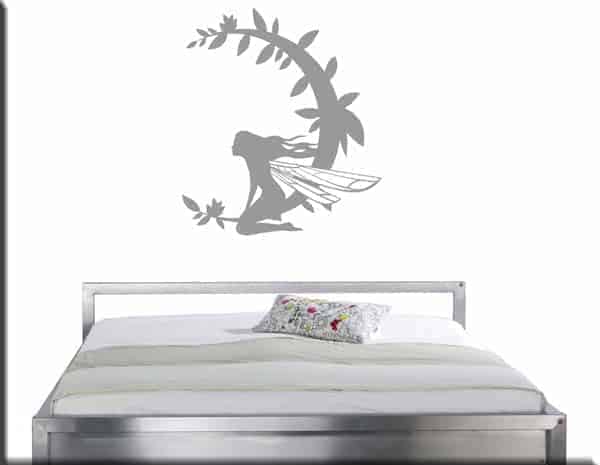 decorazione murale adesiva fata fantasy