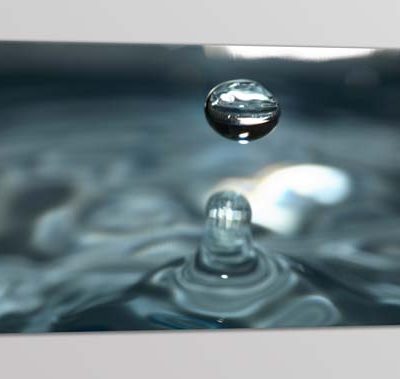 quadro moderno goccia acqua arredo