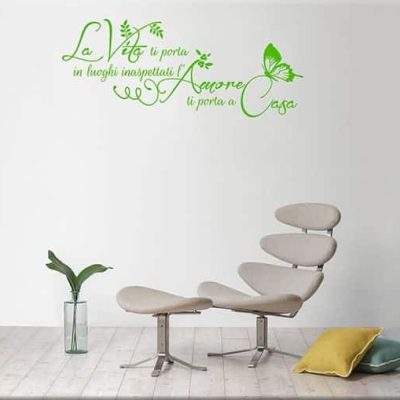 wall stickers frase casa