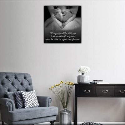 quadro moderno stampa tela frase