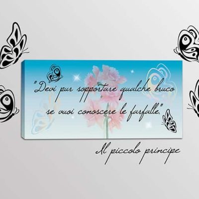 adesivi murali quadro moderno piccolo principe