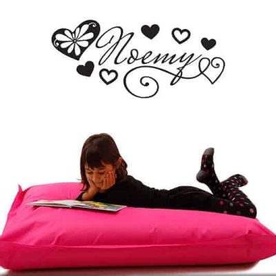 adesivi da parete nome personalizzato