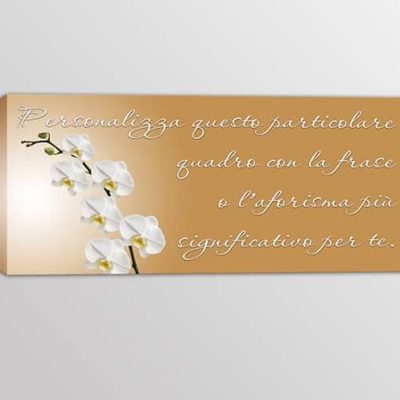 quadro moderno stampa arredo frase personalizzata