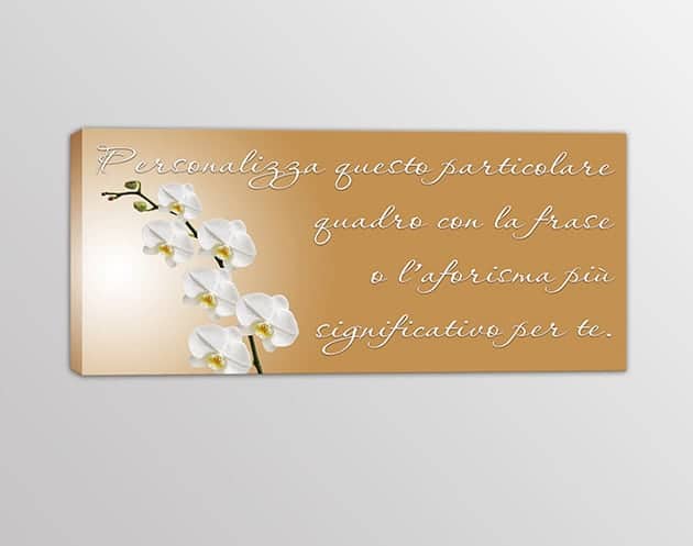 quadro moderno stampa arredo frase personalizzata