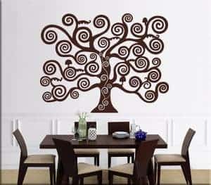 Adesivi murali albero della vita di Klimt