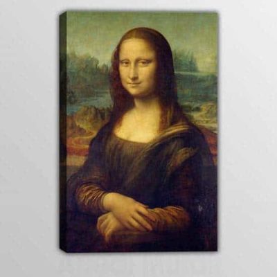quadro riprodotto la Monna Lisa di Da Vinci