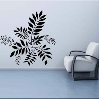 Adesivi da parete decorazione floreale arredo