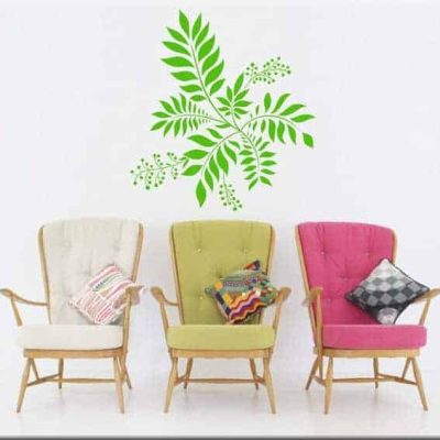 Adesivi murali decorazione floreale arredo