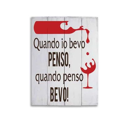 Shabby chic pannelli decorativi in legno frase arredo cucina