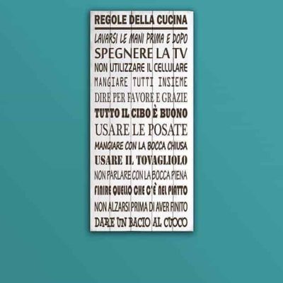 Shabby chic pannelli murali in legno regole in cucina