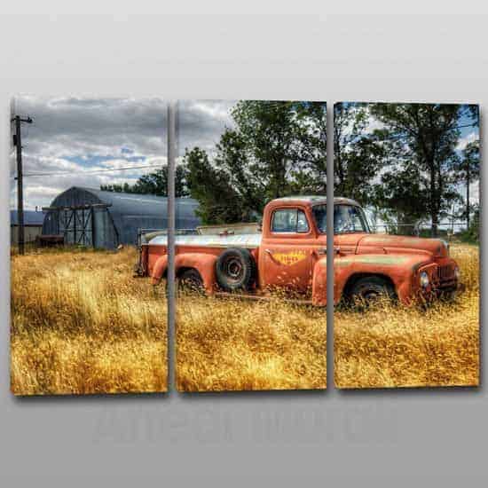 quadri moderni paesaggio vintage