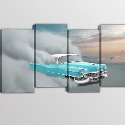 quadri moderni stampe su tela auto vintage