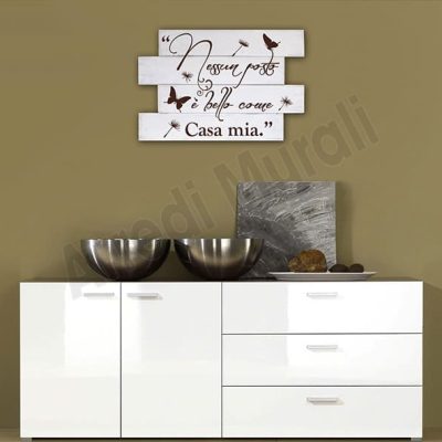 Shabby chic frase casa pannelli in legno decorativi arredo