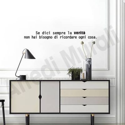 Adesivi da parete frase Mark Twain decorazioni murali