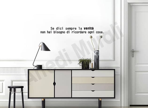 Adesivi da parete frase Mark Twain decorazioni murali