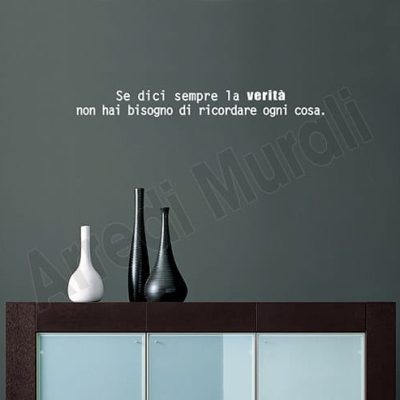 adesivi murali frase Mark Twain decorazioni da parete