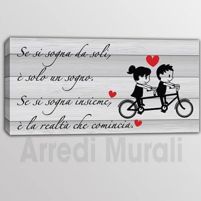 quadro moderno frase insieme stampa arte digitale